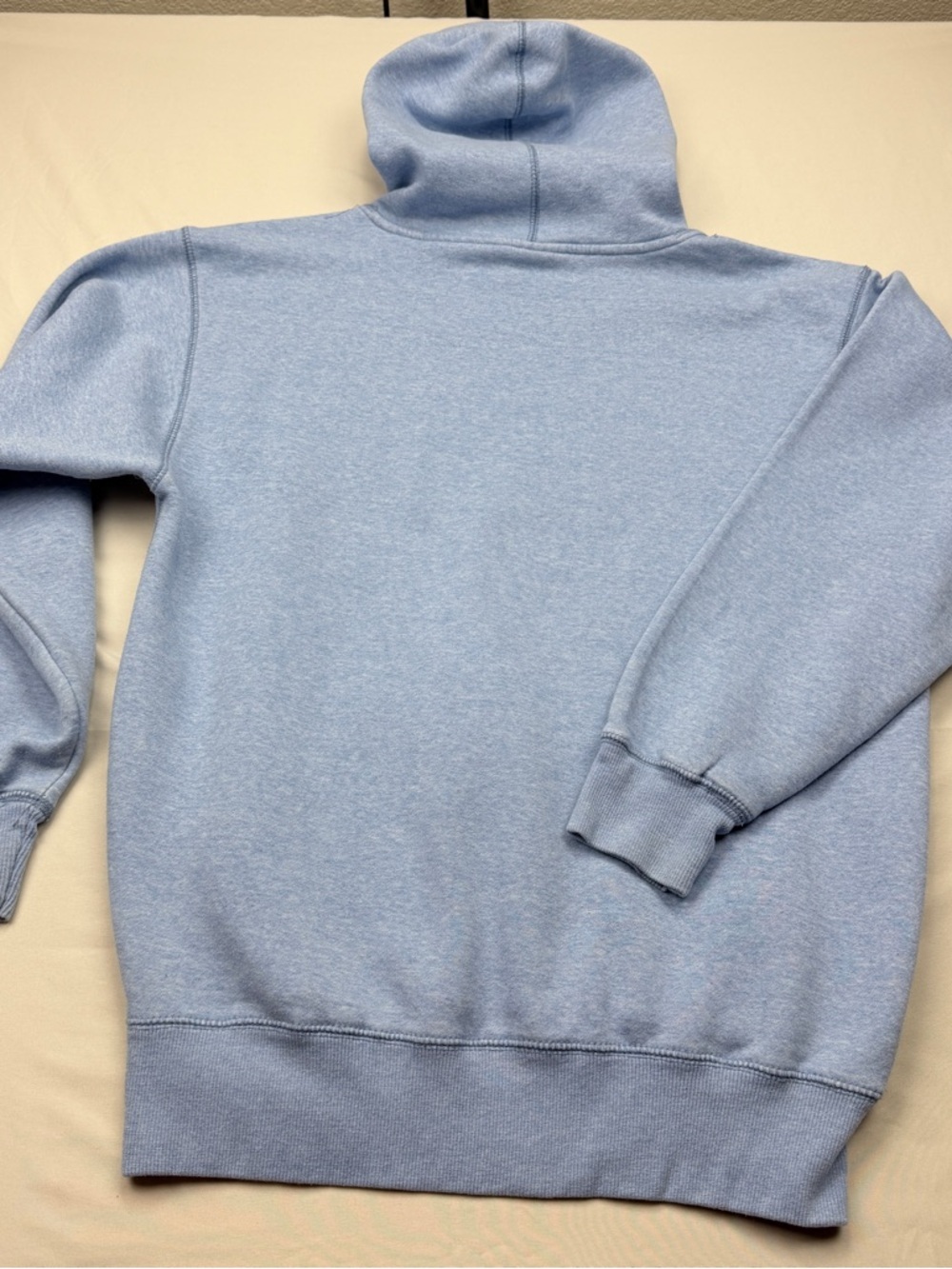 Breckenridge Colorado Light Blue Men's Hooded Sweatshirt - Picture 4 of 10